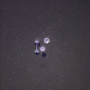 Silver Stud Earrings